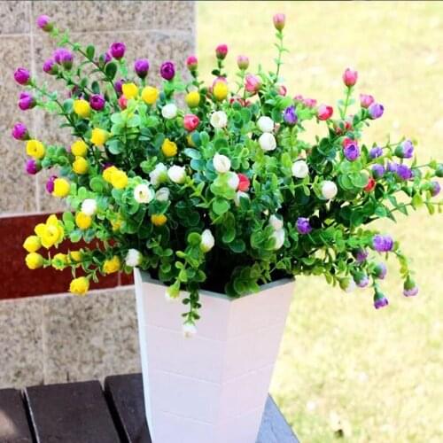 Mini Rose Cloth 6 Colors Artificial Flower For Wedding Party Home Room Decoration Marriage Shoes Hats Accessories Silk Flower