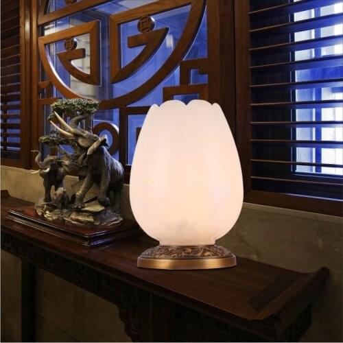 Modern Glass Table Lamps Nordic Simple Bedroom Bedside Reading Desk Lamp Home Decoration LED Table Lights E27 Lamparas Lighting