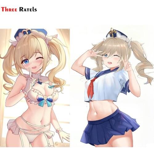 Three Ratels A445 Barbara Genshin Impact Stickers For Suitcase Laptop Bicycle Helmet Car Decals With Waterproof Protected