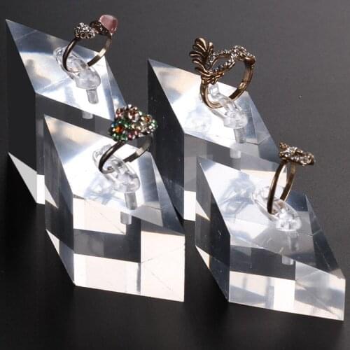 Ring Box Packaging Paper Jewelry Display Stand Ring Earrings Gift Velvet Box Compatible With Ring Earring Jewelry Organizer