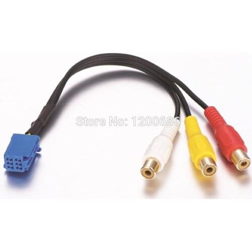 Beat Sonic AVC1 Audio Video RCA Input Cable Harness