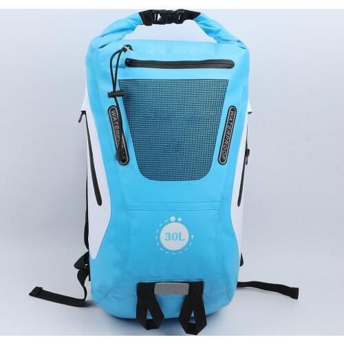 Waterproof bag Backpack PVC Super Waterproof bag 30L Dry bag Swimming bag River trekking bag Camping Outdoor