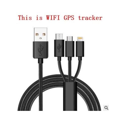 YHY WIFI Monitor USB Charging Data Transfer Cable GPS Locator GPS Position Line Tracking Cord Compatible with SIM Card