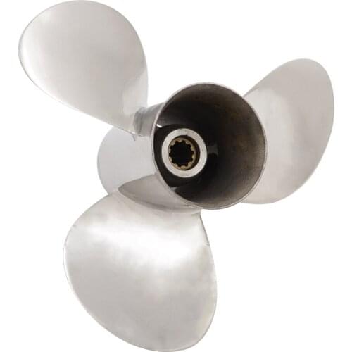 10 1/4x12 For Suzuki 20-30HP Outboard Engine stainless steel 10 teeth boat accessories marine propellers