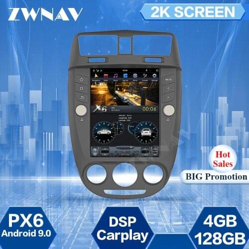 128G Tesla Screen Carplay For 2008 2009 2010 2011 2012 2013 2014 2015 Buick Excelle Android 9 Unit Player GPS Radio Audio Stereo