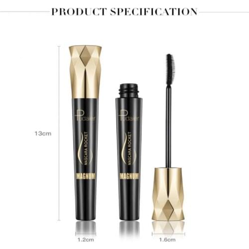 4d Silk Fiber Lash Mascara Curling Volume Eyelashes Waterproof Liquid Rimel Lash Extension Mascara Woman Profession Makeup TSLM1
