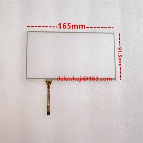 1 Piece 7 Inch 4 Pins 165*92mm 165*91.5mm Glass Touch Screen Panel Digitizer Lens