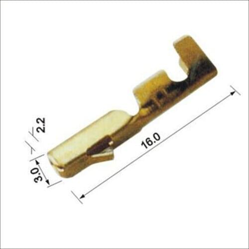 Male connector female wire connector connector terminal Plugs socket Fuse box Wire harness Soft Jacket DJ622-E2.3A