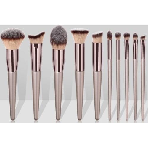 New 2020 Makeup Brushes Set 9/10/14pcs Foundation Powder Blush Eyeshadow Concealer Lip Eye Make Up Brush Cosmetics Beauty Tools