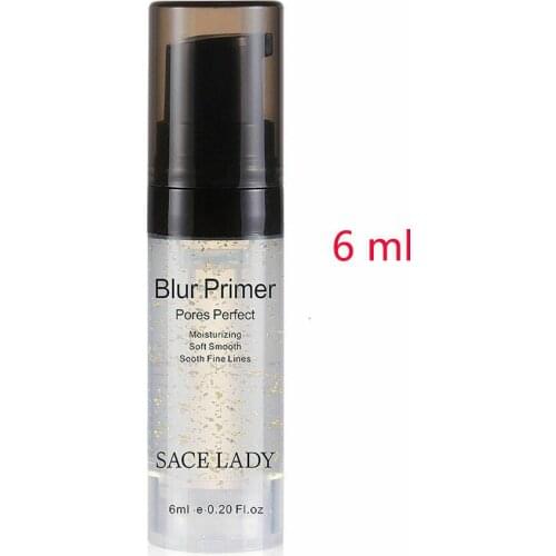 6ml Blur Primer Makeup Base Face Oil Control Matte Conceal Foundation Smooth Fine Lines Pore Skin Moisturize Brighten