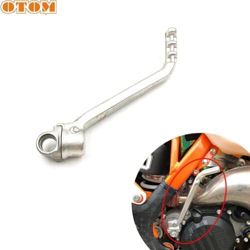 OTOM New Motorcycle CNC Aluminum Forged Kick Start Lever Starter Pedal Arm 50433070044 15mm Hole For KTM HUSQVARNA SX XC-W TC TX