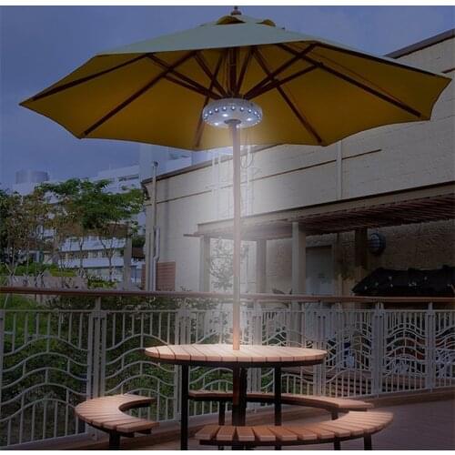 28 LED lights portable outdoor tent lights camping lights umbrella LED Lamp beach garden terrace umbrella lights