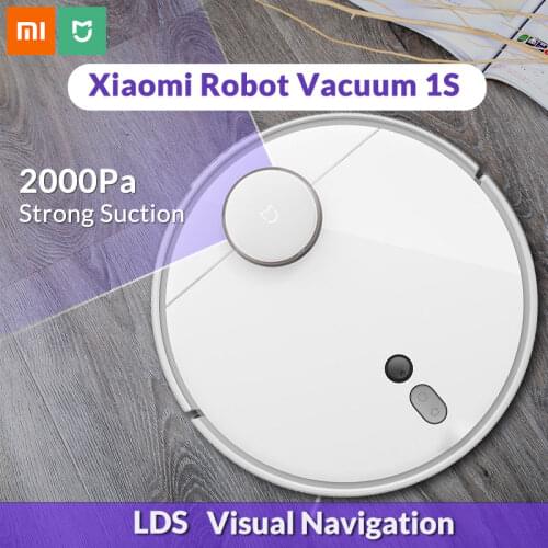 Xiaomi Mi 2020 Robot Vacuum Cleaner 1S for Home Automatic Sweeping Dust Sterilize Smart Planned WIFI Mijia APP Remote Control