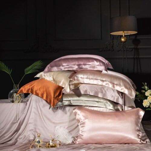 SISISILK Luxury Silk Pillowsham for Beauty Sleep,Both side Genuine Mulberry Silk Charmeuse Pillow Casep for Hair and Skin Face