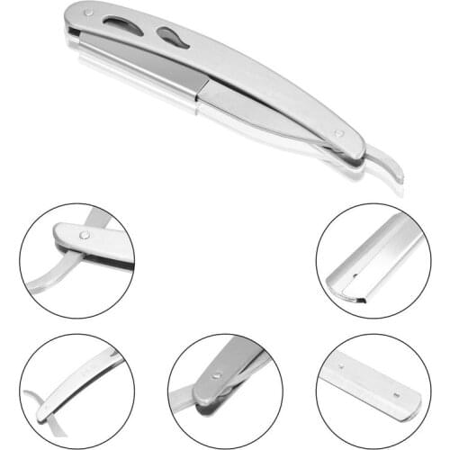 Manual Razor Professional All-steel Old-fashioned Stainless Steel Sharp Haircut Folding With Blade Straight Razor Tool