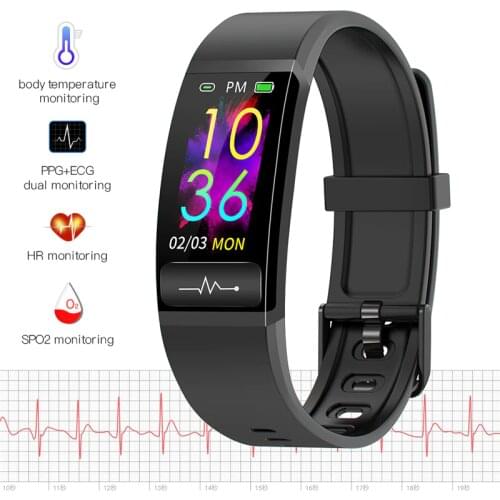 PPG ECG smart bracelet m8 blood pressure measurement band heart rate monitor smart watch H66 Activity fitness tracker wristband