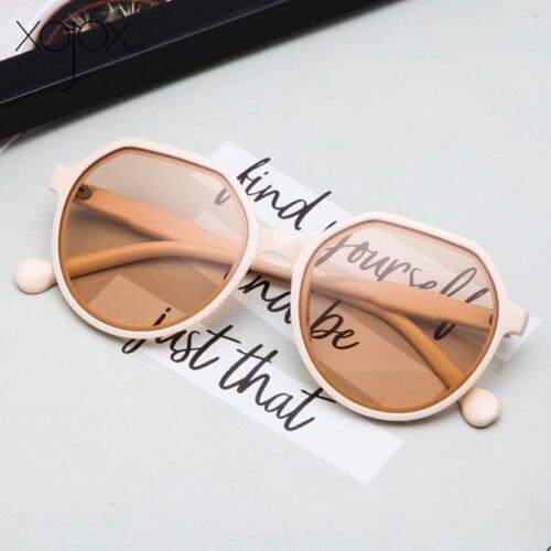 XojoX Cat Eye Sunglasses Women Round Vintage Mens Sun Glasses 2021 New Fashion Trend Eyewear Shades UV400