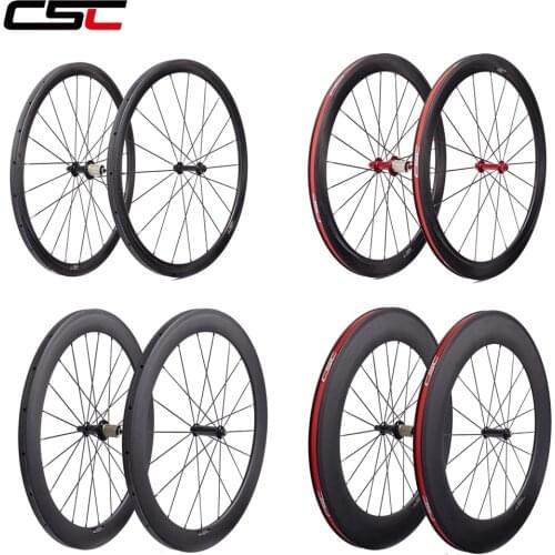 Carbon Wheels Novatec AS511SB FS522SB 38mm 50mm 60mm 88 Tubular Clincher Tubeless Super Light Road Bike Carbon Wheelset R13 Hub