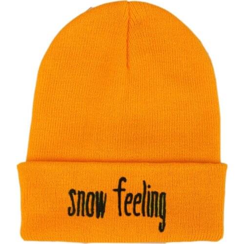 2019 cotton snow feeling Thicken knitted hat winter warm hat Skullies cap beanie hat for men and women 30