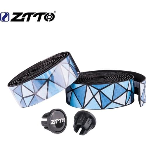 ZTTO Road Bike Bar Tape Handlebar EVA PU Tape High Quality Durable Shock-Proof Roadbike High Toughness Bartape With Bar Plug BD4