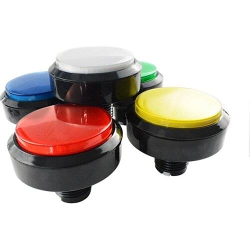Arcade Accessories 60MM Round Push Buttons Illumilated 12V LED Light Built-in Microswitch Green/Red/Yellow/Blue/White Available