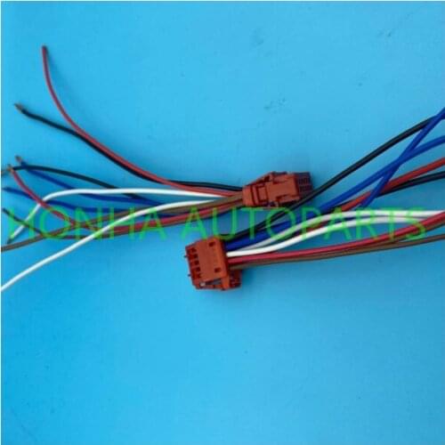 Free shipping 50 pcs 10 Pin/Way female Lift Switch Seat Adjustment Plug Connector 6R0 972 930 A 6R0972930 A without terminal