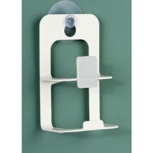 Sponge Holder Double-Deck Multifunctional PP Towels Cleaning Cloth Drying Hanger Home Wall Mount Glasses Brush Storage Stand