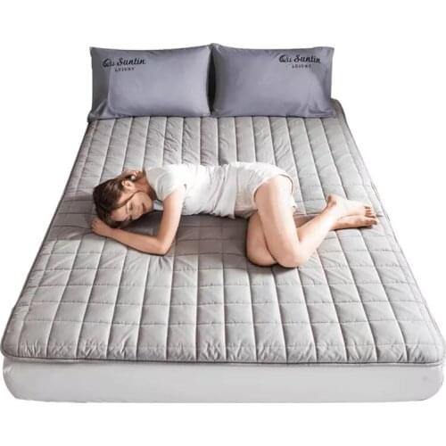 Cotton Washed Fold Tatami Mattress Student Dormitory Bedding Mattress Topper Tatami Warm Mat With Straps twin queen king size