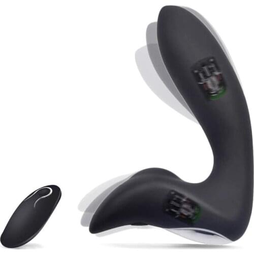 Prostate massager vibrator for Men masturbator Waterproof Anal Butt Plug Prostate Stimulator Silicone Sex Toys for Adult men