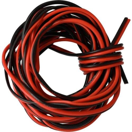 UL3239 16 AWG Stranded Wire Hook-up Flexible Silicone Electrical Wire Rubber Insulated Tinned Copper 3000V Safe Current 12.7A