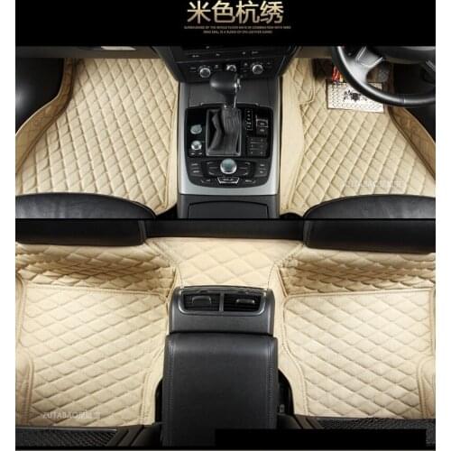 No Odor Right Steering Wheel RHD Right Hand Drive Waterproof Non Slip Carpets Car Floor Mats for Nissan ELGRAND