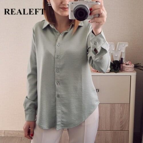 Офисные блузки REALEFT China At AliExpress