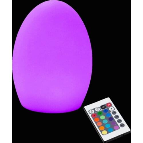 Skybesstech D14*H19cm LED Table Lamps Li Battery Operated 16 Colour Changing LED Night Lamp Mood Light for Kids and Adults 1pc