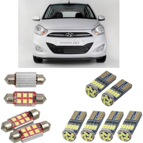 Superbright Interior led Car lights For Hyundai i10 pa hatchback i800 travel tq bus iload cargo tq bulbs dome map light