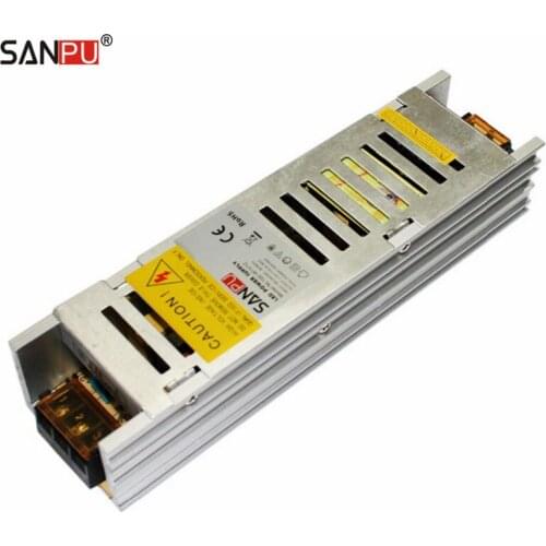 SANPU SMPS 100w 24v LED Power Driver 4a Constant Voltage Switching Power Supply 220v 230v ac/dc Lighting Transformer Fanless