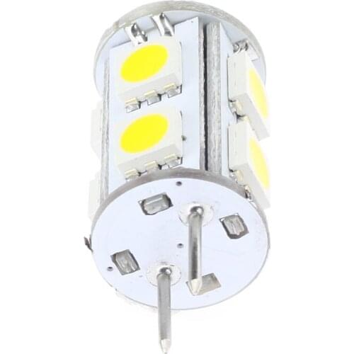 Warm White 9LED SMD 5050 GY6.35 Lamp Dimmable Halogent Replacement 12VDC 180-198LM 1pcs/lot