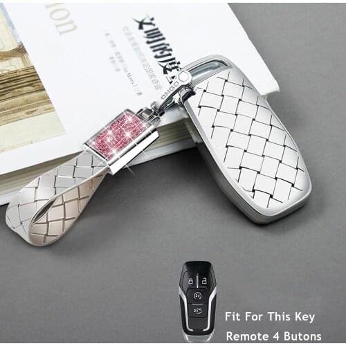 TPU Key Fob Cover Case For Ford Fusion Mondeo Mustang F-150 Lincoln Edge Explorer MK 2015 2016 2017 2018 5BTN keyless Protect