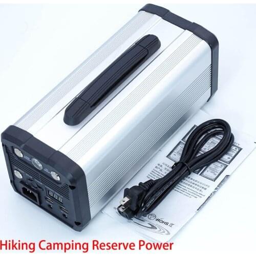 UPS Energy storage power 110V 220V outdoor Camping on foot portable emergency start power supply Lithium Battery 350W 7800mAh