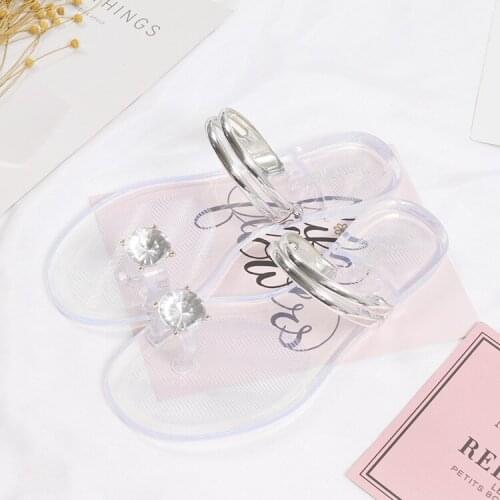 Women sandals summer flat pearl sandals flip flops rome shoes string bead slippers mujer gladiator sandalias sapatos femininos