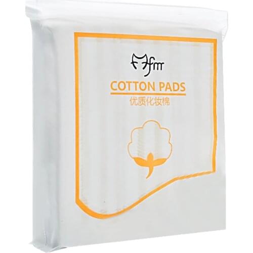 222pcs White Rectangle Facial Cotton Pads Makeup Tools Double-sided Make Up Comfortable Skin Cosmetic Hot Sale