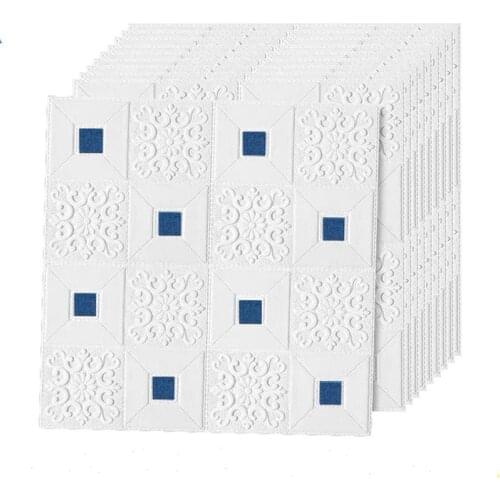 3D Brick Ceiling Wall Stickers Roof Ceiling Decoration Stickers for Living Room Bedroom TV Background Stickers Room Decoration