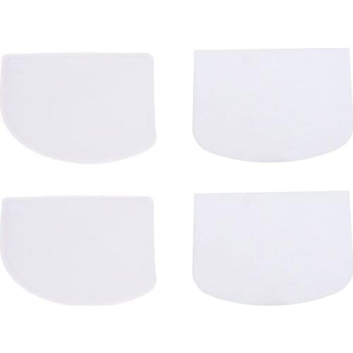 4pcs Pastry Dough Cutter Cake Bread Slicer Cake Blade Scraper Baking Silicone Spatula Tool Baking Tools for Cakes Accessories