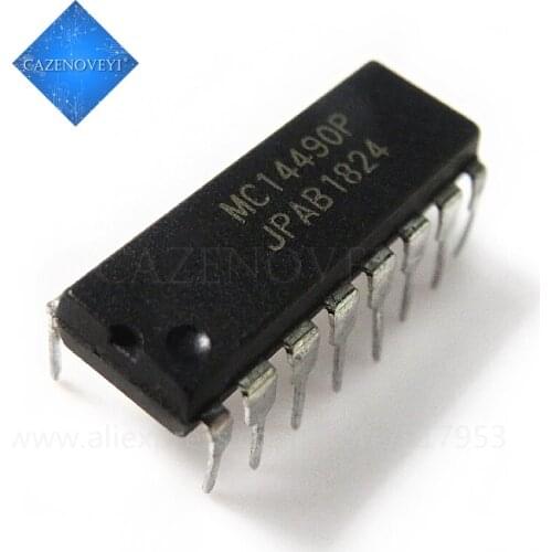 5pcs/lot MC14490P DIP-16 MC14490 DIP16 MC14490PG DIP chip New Original In Stock