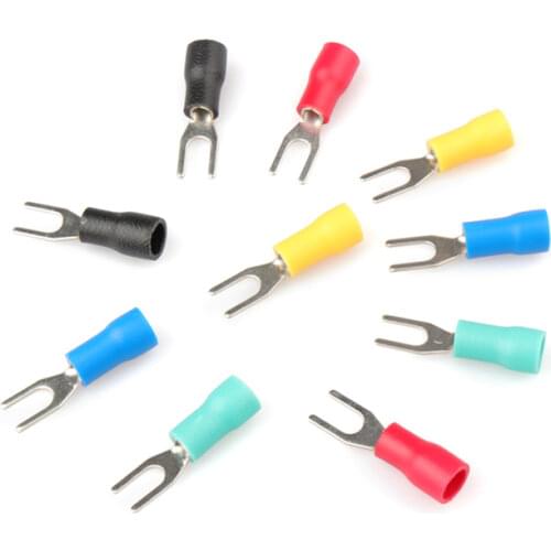 Free shipping 50PCS Cold pressing terminal block SV1.25-3.2 Thickness 0.5