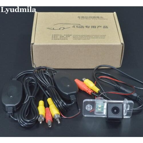 Wireless Back Up Camera For Audi A6 C6 S6 RS6 2005~2009 Car Rear View Camera HD CCD Night Vision For Audi A8 S8 2003~2007