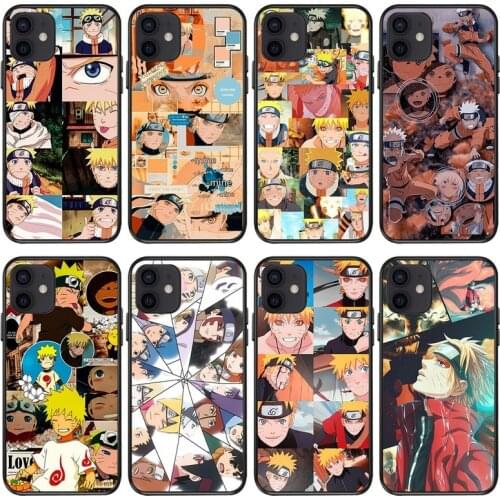 Naruto Phone Case for IPhone 7 / 8 / 8 Plus / X / XS / XR / XS Max / 11 / 12 Pro / Silica Gel Anti-fall Silicone Case