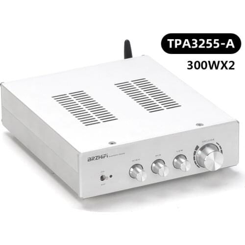 TPA3255-A with Bluetooth 5.0 Power Fever Digital Power Amplifier 300WX2 4-16 ohms Class D HiFi Amplifier