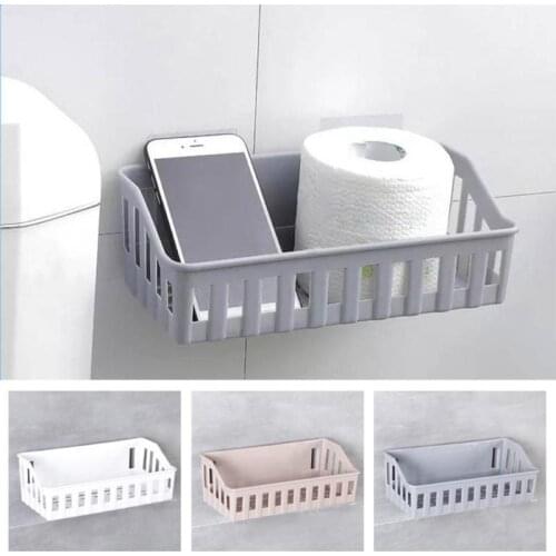 Kitchen Sponge Drain Holder PP rubber Toilet Soap Shelf Organizer Sponge Storage Rack Basket Wash Cloth Shampoo Cosmetics Holder