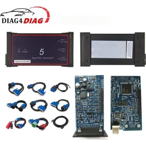 DPA5 Duty Truck Scanner Tool DPA5 Truck Diagnostic Tool USB/Bluetooth DPA5 Dearborn Protocol Adapter 5 Support Multi-Brands