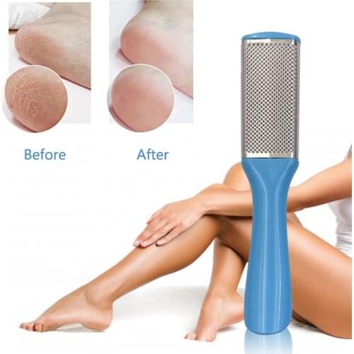 1pcs Professional Double Side Foot File Rasp Heel Grater Hard Dead Skin Callus Remover Pedicure File Foot Grater 2020 New Hot